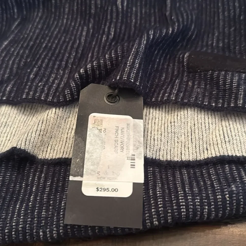 NWT rag & bone Finch Cashmere Scarf